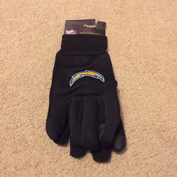 Wincraft NFL San Diego Chargers Tech Touch Gloves - Picture 1 of 3